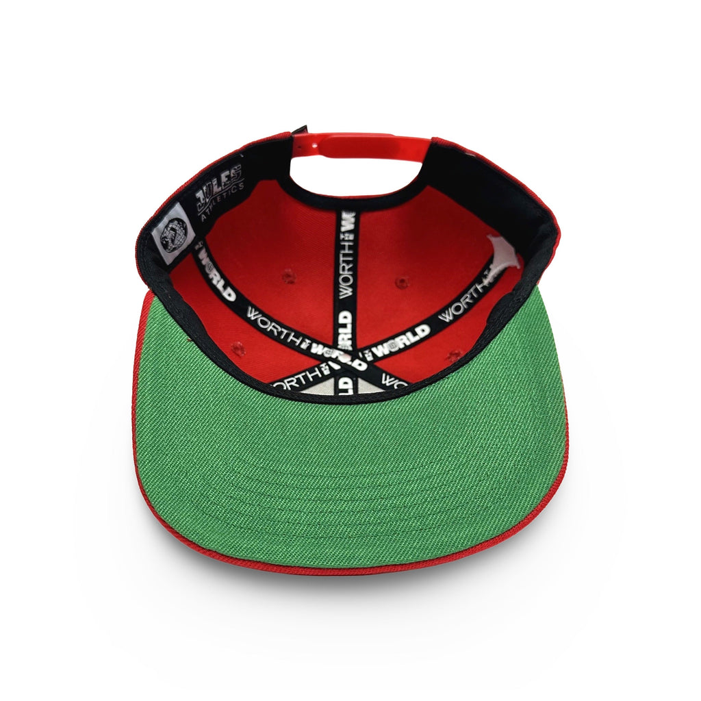 Worthy Snapback Hat Red