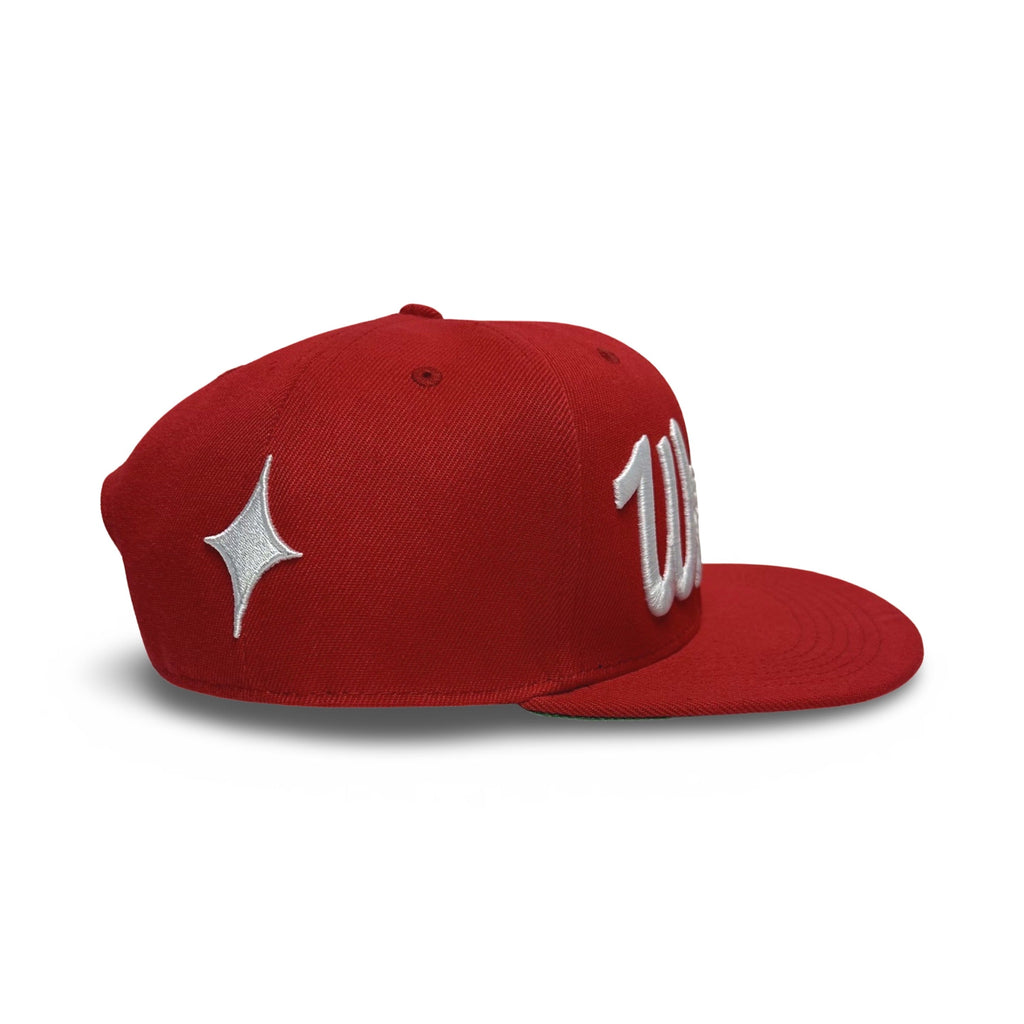 Worthy Snapback Hat Red