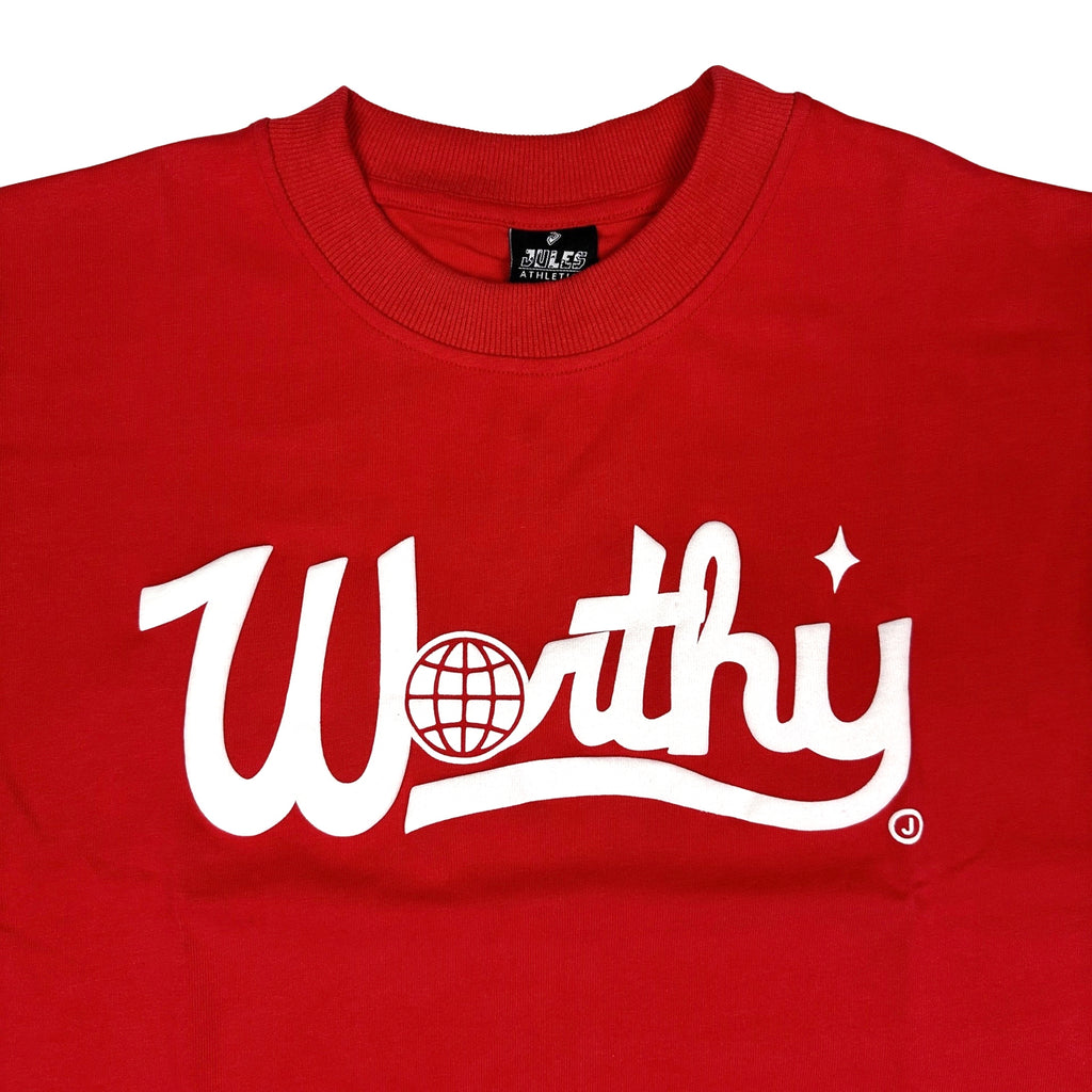Worthy Red Lifestyle & Training T-Shirt