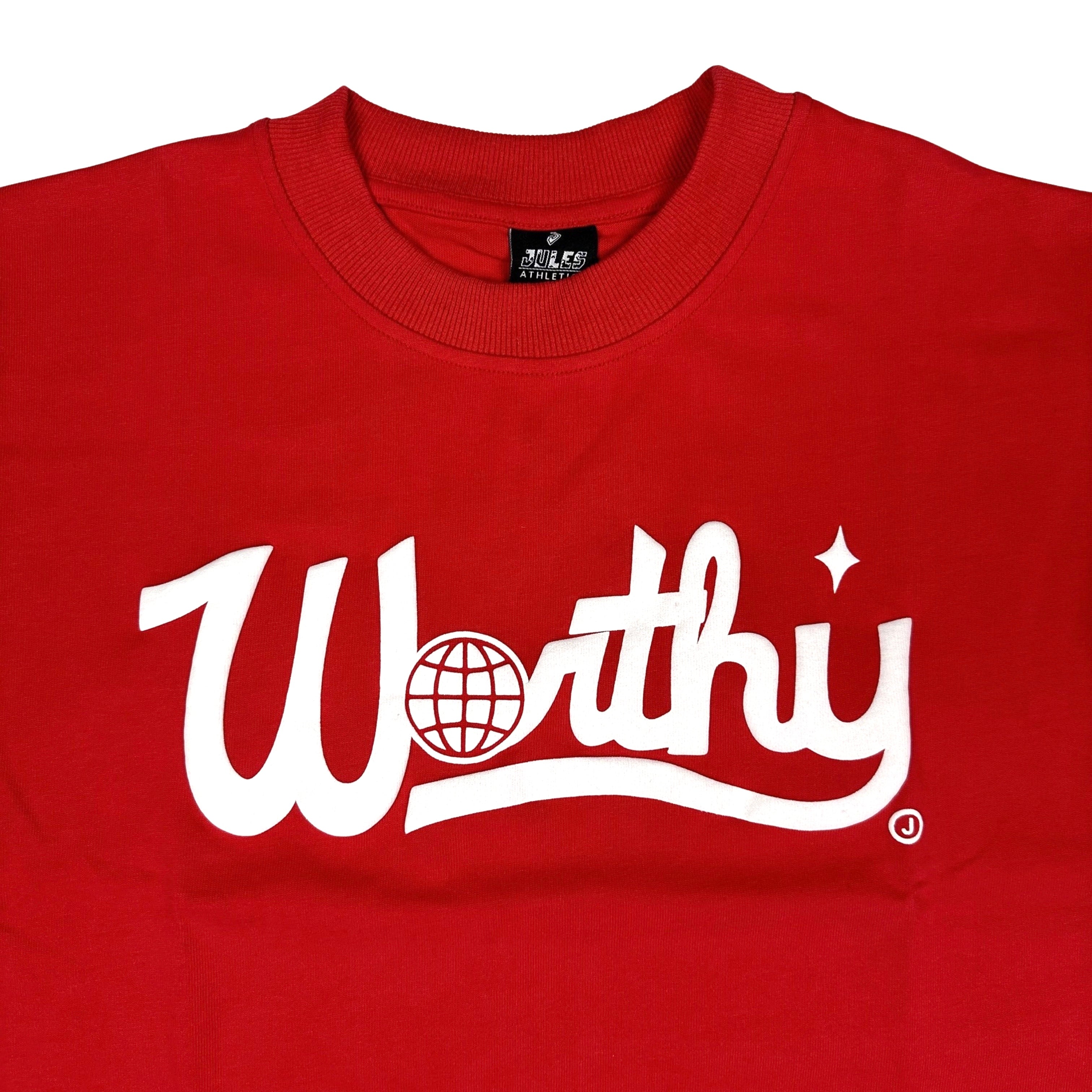 Worthy Red Lifestyle & Training T-Shirt