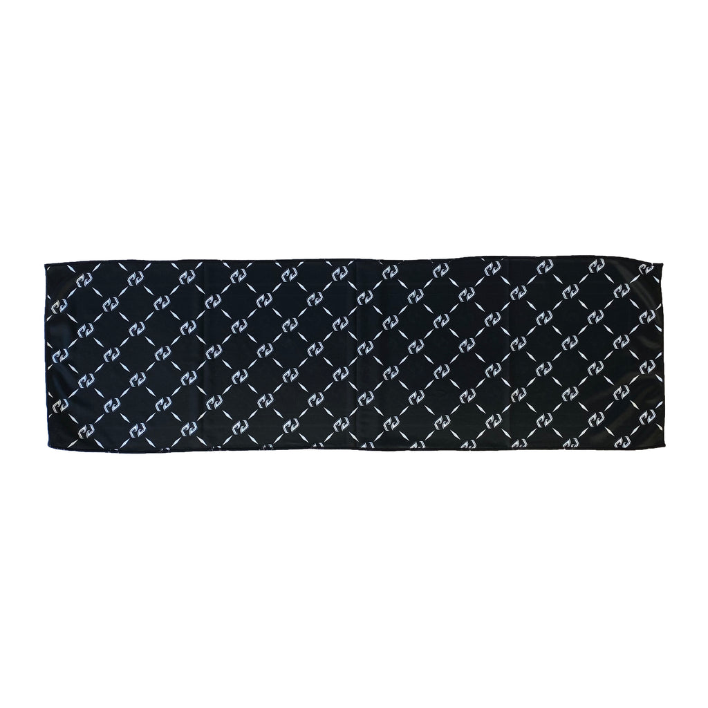 Ultra-Soft Black Microfiber Towel