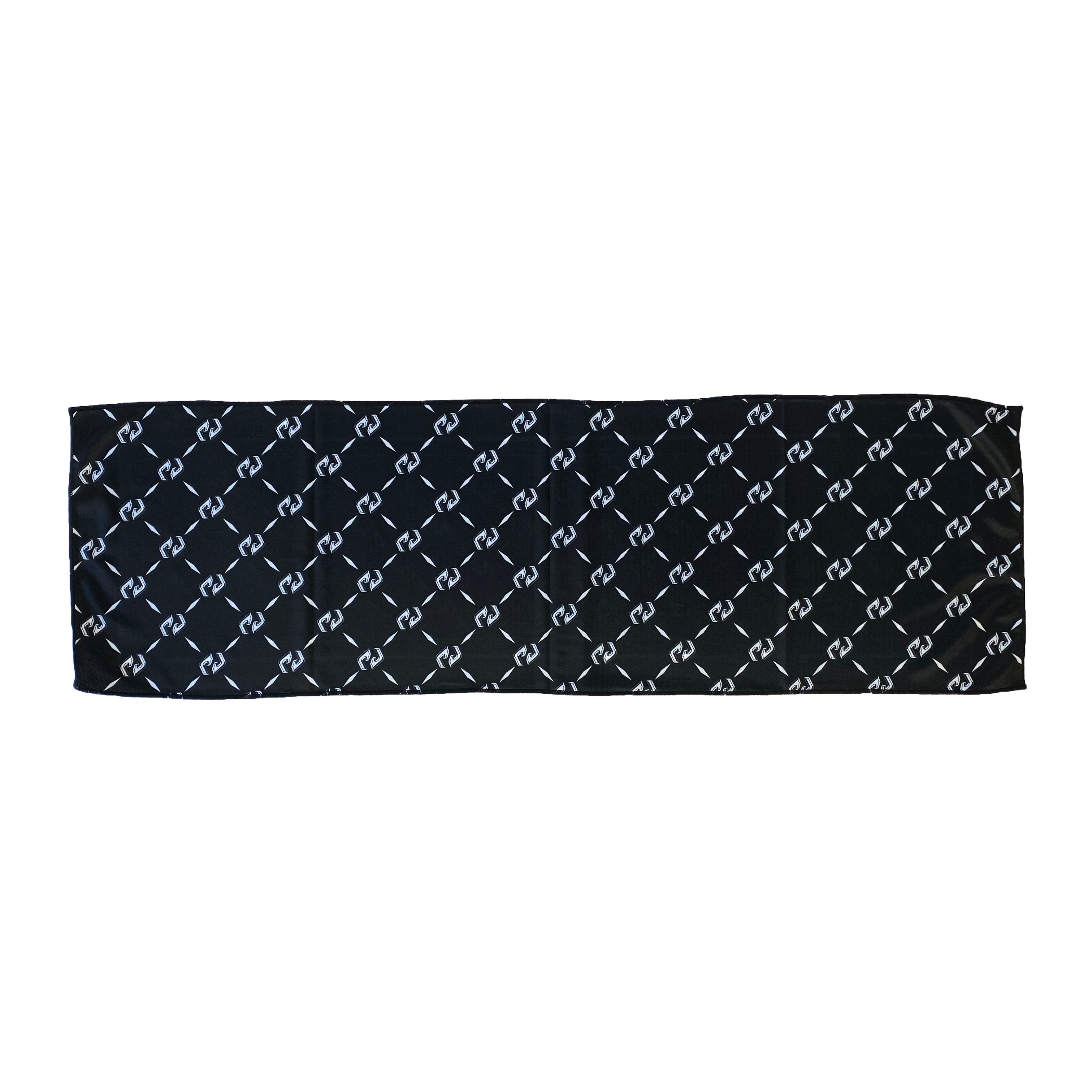 Ultra-Soft Black Microfiber Towel