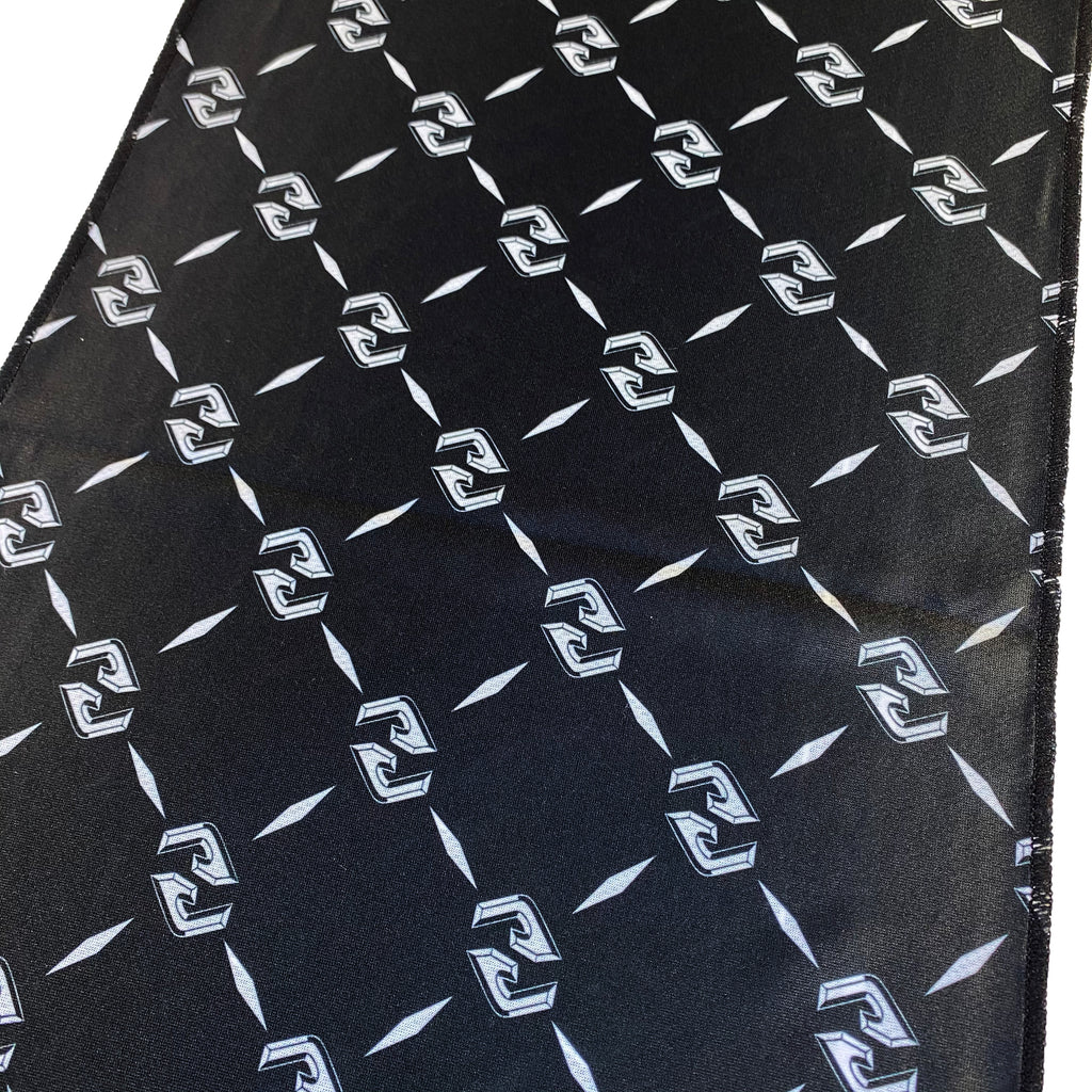 Ultra-Soft Black Microfiber Towel