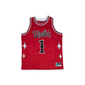 Worthy Mesh Basketball Jersey Red
